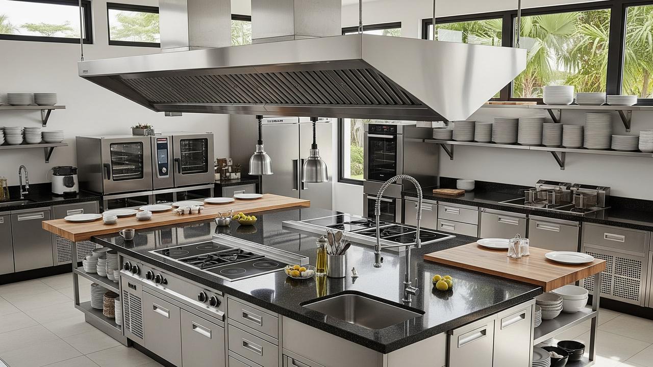 Desain Layout Efisien Ruang Masak Skala Besar untuk MBG