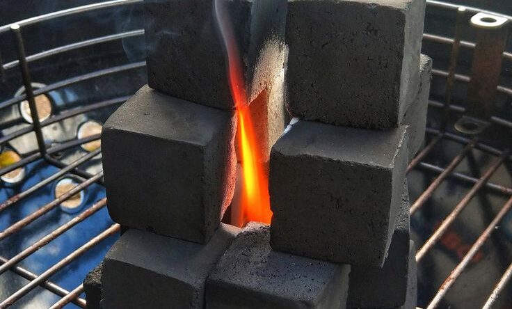 consistent fixed carbon briquette