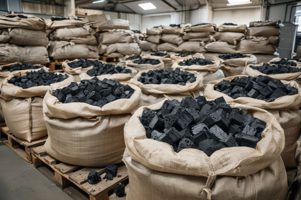 Natural Coconut Charcoal Cubes Wholesale