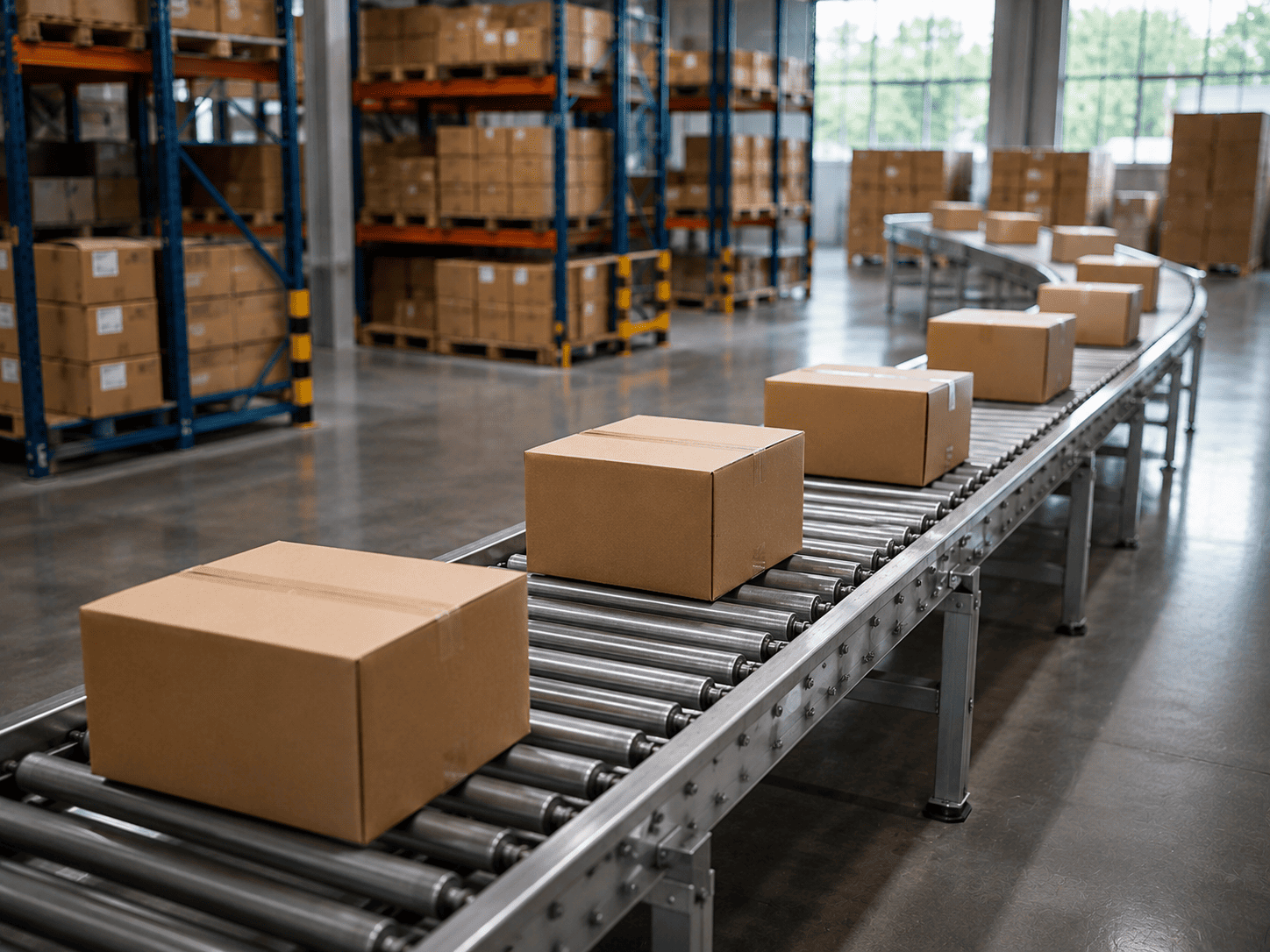 Fungsi Roller Conveyor di Industri untuk Memperlancar Produksi
