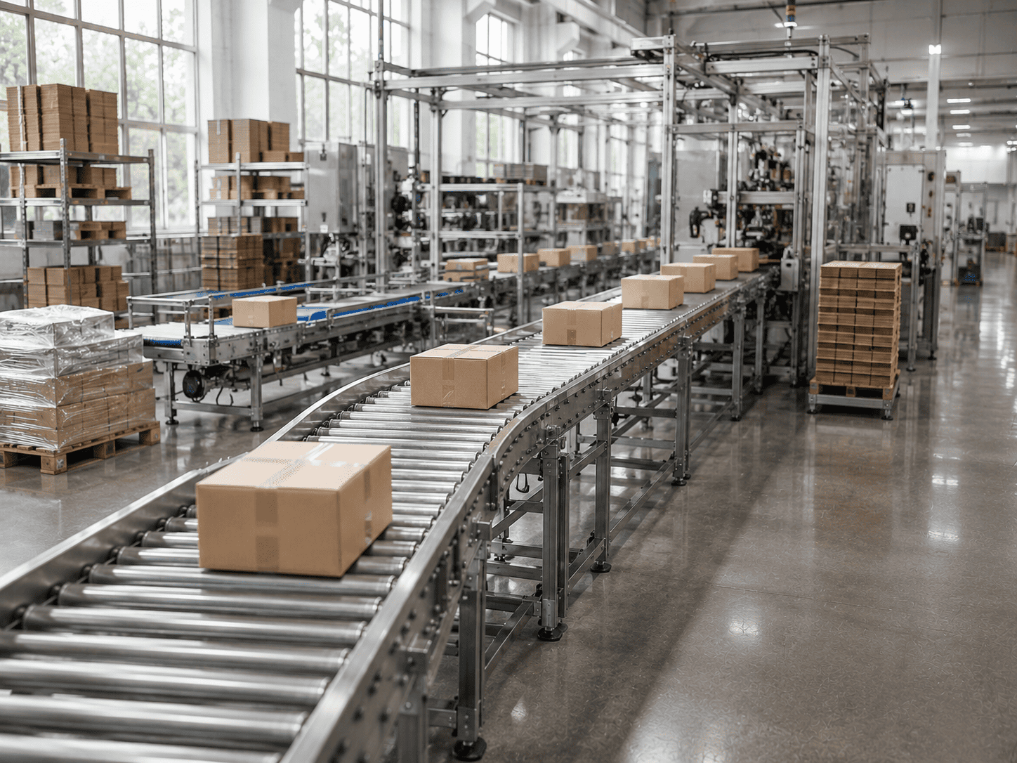 Cara Kerja Roller Conveyor dalam Memindahkan Barang