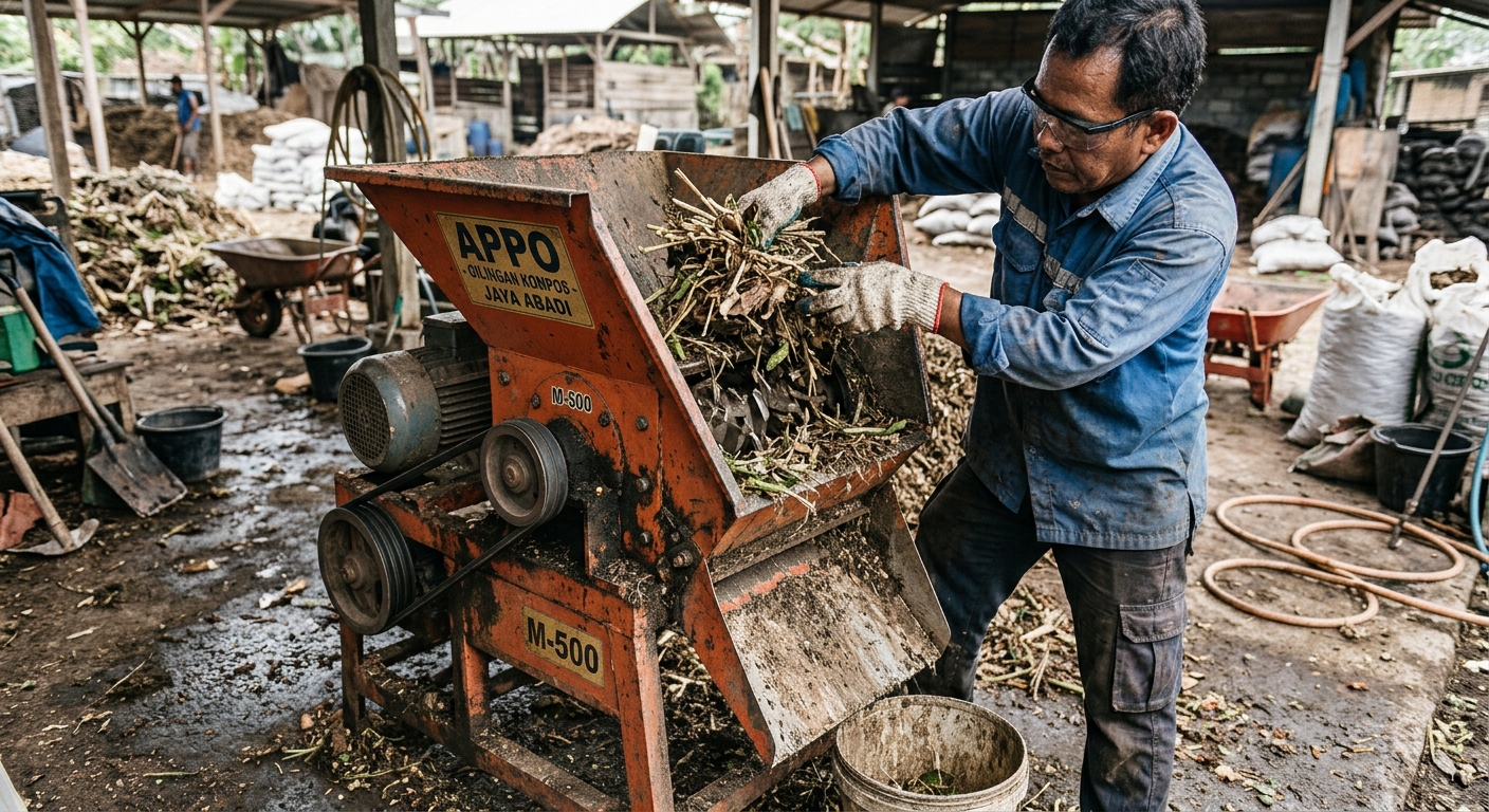 Cara Merawat Mesin Pupuk Organik agar Tetap Optimal