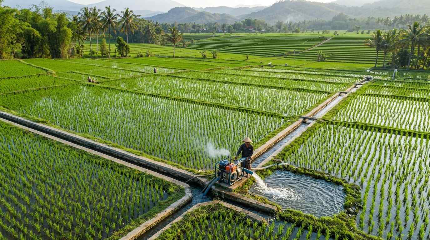 Kenali Tanda Pompa Air Irigasi Perlu Diperiksa